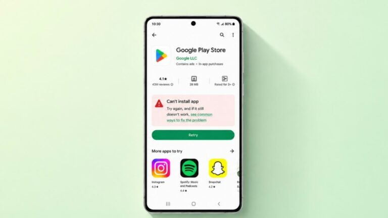 Google Play Store Not Downloading
